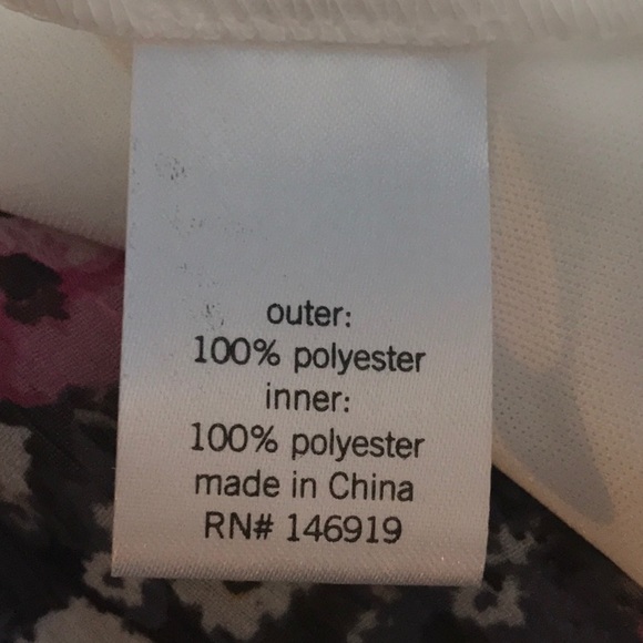 NWT Plus Size EVRI Tiered Chiffon 2 piece dress - Picture 13 of 13